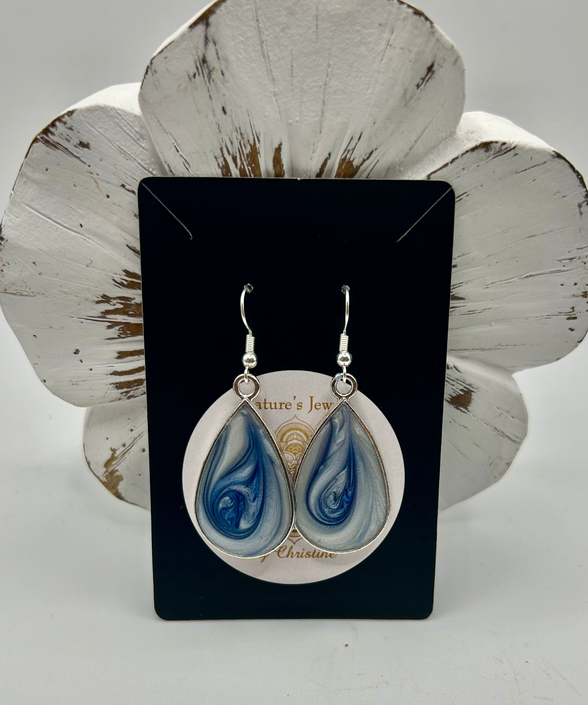 Sapphire Sky teardrop