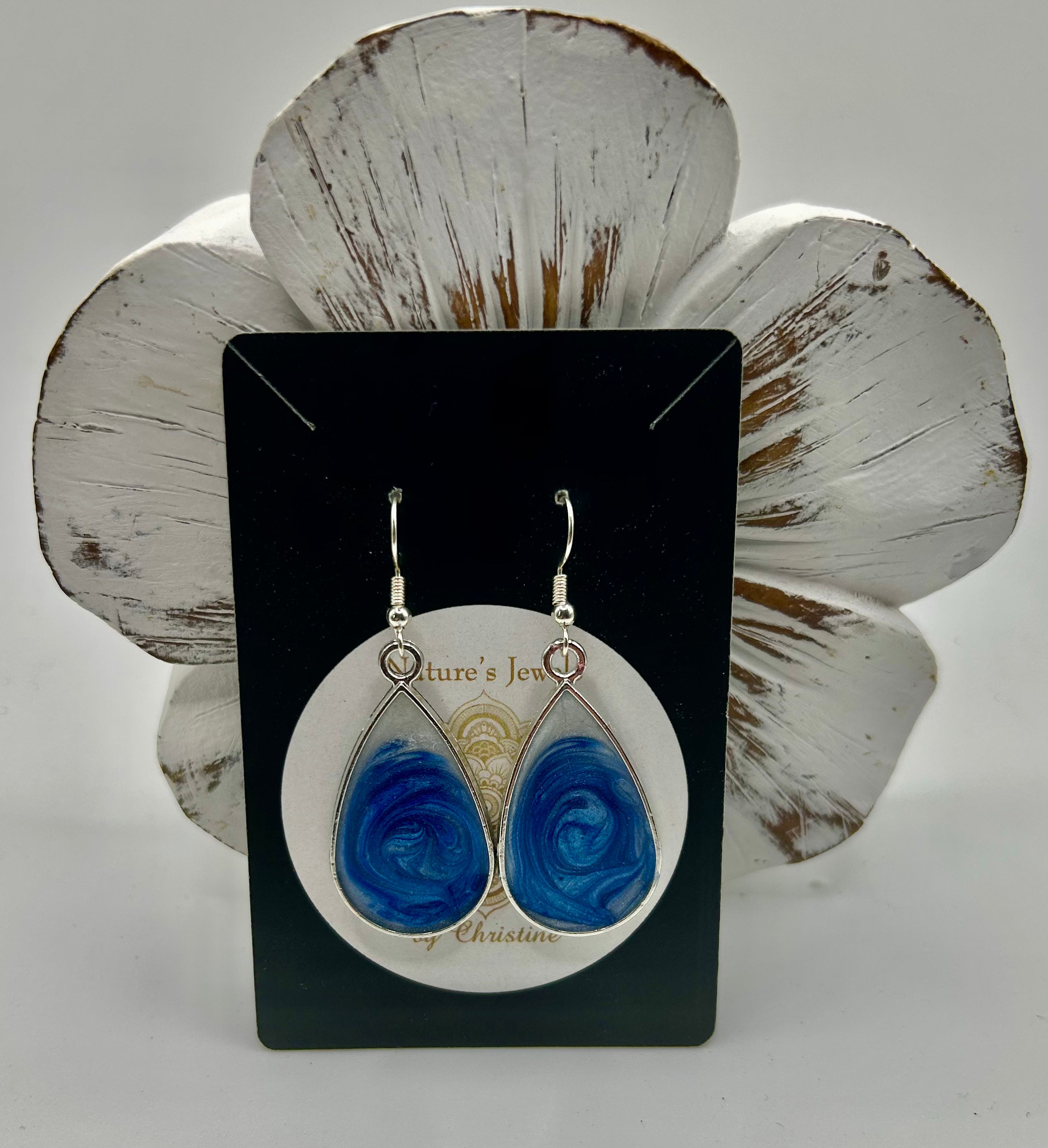 Ocean Swirl Teardrop