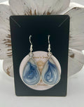 Sapphire Swirl Teardrop