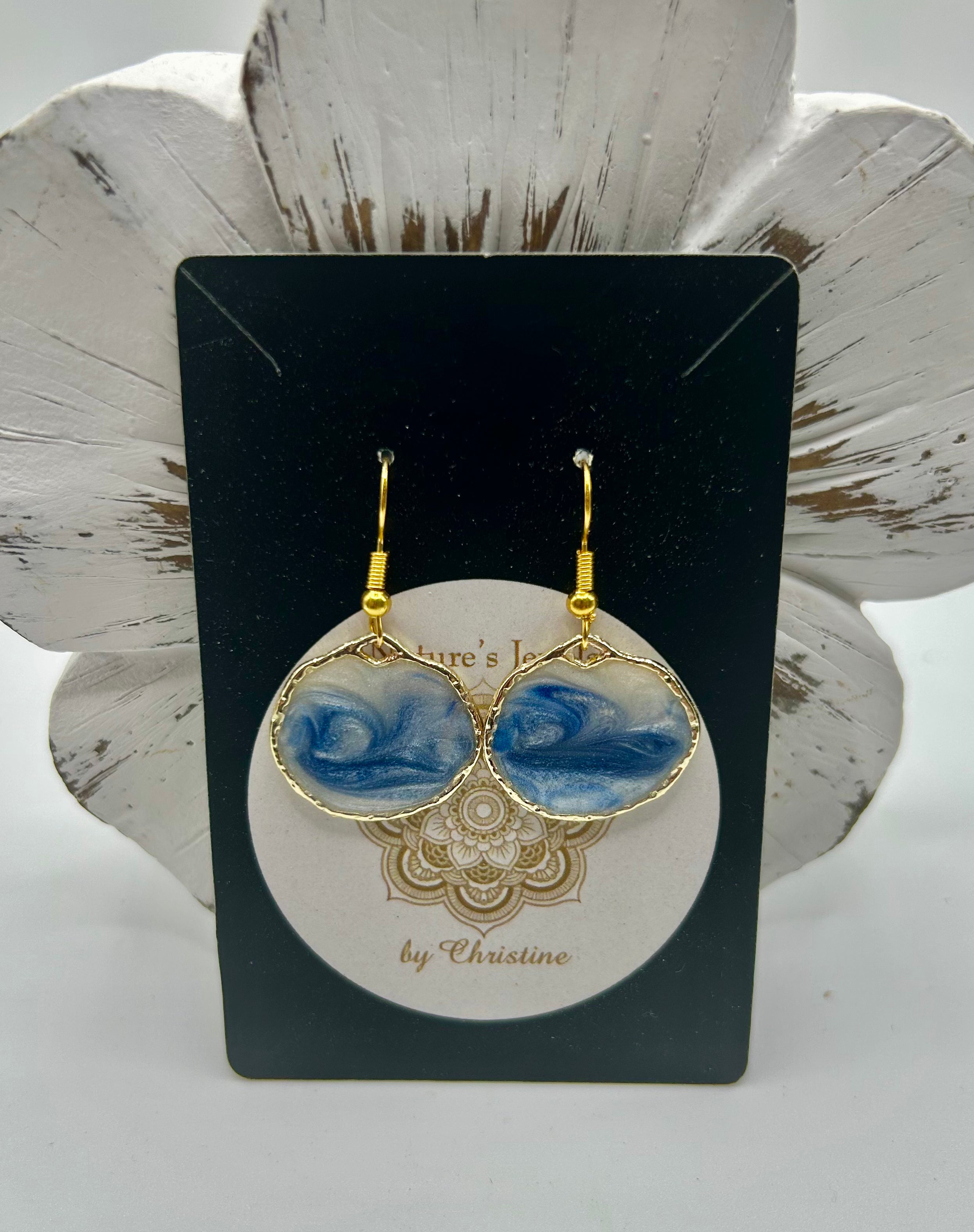 Ocean Waves small gold